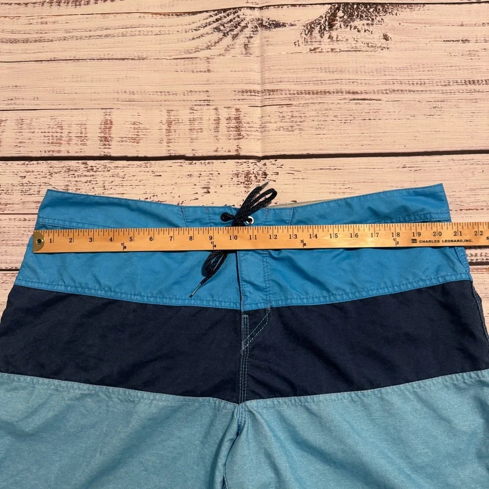 Billabong Shorts Light‎ Blue Swim Trunks Tribong Swimwear Men's Size 40
